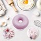 thumbnail image 3 of Molde para donas, molde para donas, molde antiadherente para bagels, molde para hornear en forma de disco, herramientas para suministros de cocina, 3 of 8