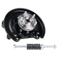 thumbnail image 3 of TRQ 2pc Complete Wheel Bearing & Steering Knuckle Assembly Set for Forester BHA34222 Fits select: 2001-2008 SUBARU FORESTER, 3 of 4