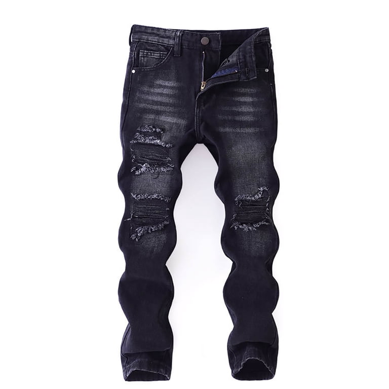 Sweatpant Jeans Elastic Waist Boy