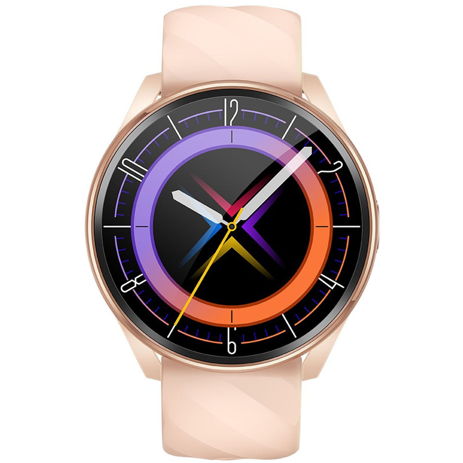 InsCrazy Smart Watch, Waterproof Smart Watch 1.46Inch 360x360 IPS Display Screen Smart Watches for Android Phones Smart Fitness Watch for Women Man Smartwatch