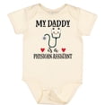 thumbnail image 3 of Inktastic Physician Assistant Daddy Baby Boys or Girls Baby Bodysuit, 3 of 5