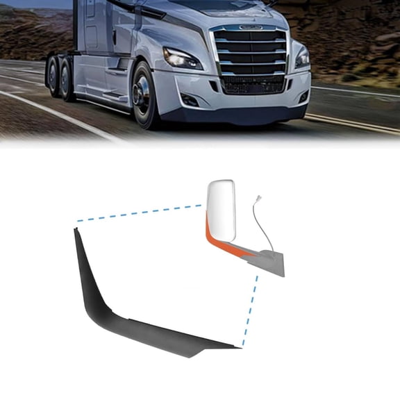 TORQUE Door Mirror Arm Cover for Freightliner Cascadia 2018  Right Passenger Side (TRM310500BR)