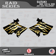thumbnail image 4 of Kalair GFX Graphics Kit for Suzuki RM125 Polisport Raid Series, 4 of 5