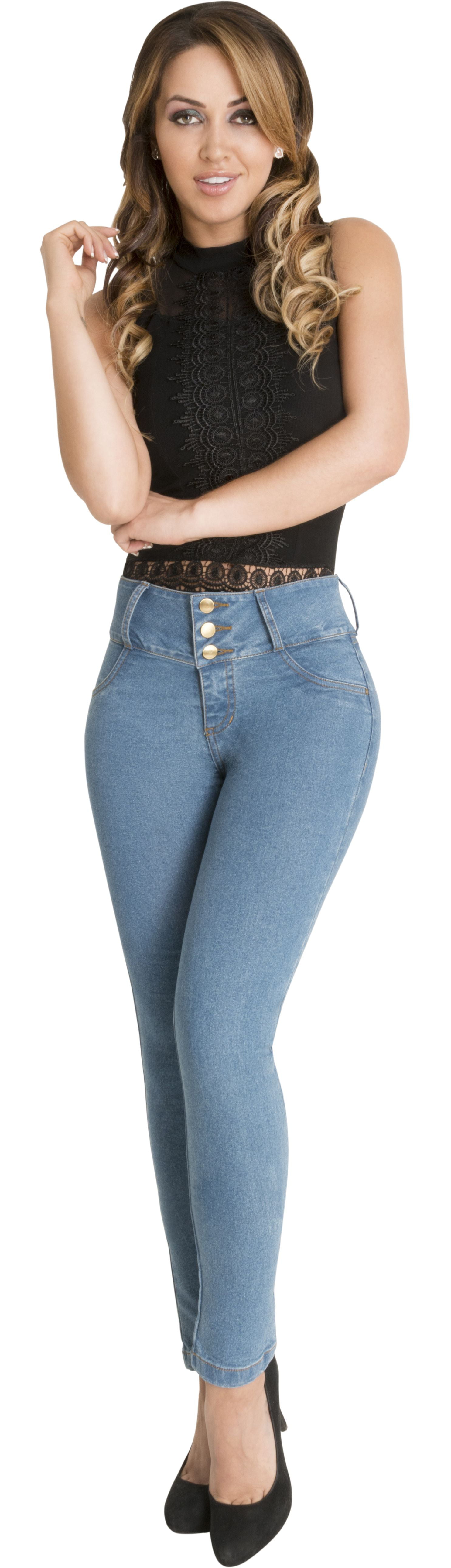 Jeans Levanta cola jeans colombianos Go up butt lifter levanta pompis 2226