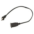 thumbnail image 4 of 1 15P To 1 15R Cable, Power Extension Cord Tensile 2 Prong 19.7in  For Small Appliance, 4 of 8