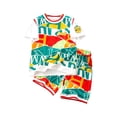 thumbnail image 4 of Shengyu 1/2/3/5 Children Basketball T-shirts Shorts Set Jogging Exercise Workout Fitness Tops Elastic Waist Pants Clothes Gift 140cm 5PCS, 4 of 6