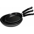 thumbnail image 2 of Nonstick Frying Pan Set - 3 Piece Induction Bottom 8", 9.5", 11" Utopia Kitchen, 2 of 3