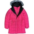 thumbnail image 1 of Women’s Warm Winter Coat Puffer Jacket with Hoodie Removable Fur, 1 of 4