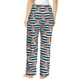 thumbnail image 3 of Xecao Popcorn Women's Straight Lounge Pajama Pants: The Epitome of Relaxed Sleepwear, 3 of 9