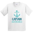 thumbnail image 3 of Inktastic Captain Adorable, Boat Anchor, Sailor, Sailing Youth T-Shirt, 3 of 5