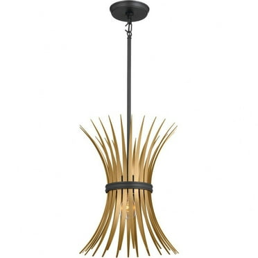 52460BK-Kichler Lighting-Baile - 1 Light Pendant In Homestead Style-16.25 Inches Tall and 12.75 Inches Wide-Black Finish    -Traditional Installation