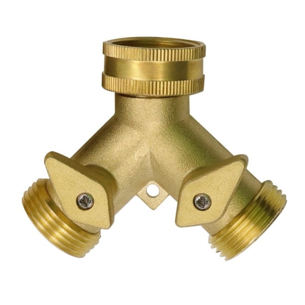 suyin Garden Hose Connector Tap Outlet Splitter Brass 2 Way Adapter Us ...