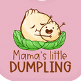 thumbnail image 4 of Inktastic Mama's Little Dumpling Boys or Girls Baby Bib, 4 of 4