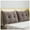 Brown, variant on Comfortable and soft back cushion for headboard, lumbar support cushion for bed, backrest cushion with removable, washable cover