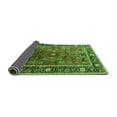 thumbnail image 2 of Ahgly Company Indoor Rectangle Oriental Green Traditional Area Rugs, 3' x 5', 2 of 4