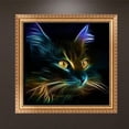thumbnail image 3 of 5D redondo diamante bordado pintura Rhinestone DIY Craft Cat Room Decor FLhrweasw Nuevo, 3 of 9