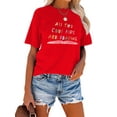 thumbnail image 2 of Anbech All The Cool Kids Are Reading T-Shirt for Women Reading Graphic Junior Girls Short Sleeve Tee Tops with Crew Neck, 2 of 5