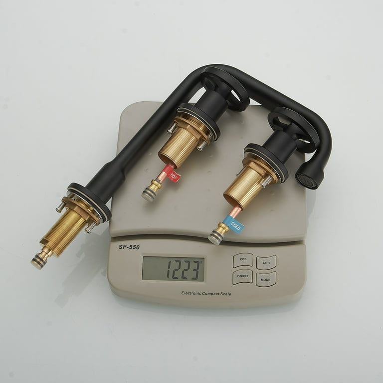 Industry Style 8 in. Widespread Double Handle High-Arc