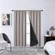 thumbnail image 5 of Cortinas Opacas de Poliéster Pongee | para Sala de Estar: Bloquean La Luz Solar, Aíslan Del Calor y Reducen El Ruido | Color Caqui, 200 X 100 Cm | 1 Unidad, 5 of 6
