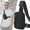 Black, variant on Sling Bags Crossbody Backpack Waterproof Women Men Travel Daypack Small Chest Bag Outdoor Hiking Sports Bags