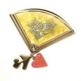 thumbnail image 2 of Rucci Fan with Charms Compact Mirror, 2 of 3