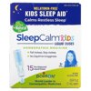 Boiron, Kids, SleepCalm Liquid Doses, 3+ Years, Melatonin-Free, 15 Pre-Measured Liquid Doses, 0.034 fl oz Pack of 4