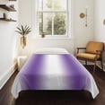 thumbnail image 4 of Purple White Ombre Large Tapestry for Bedroom Wall Hanging Tapestry,Modern Abstract Art Farmhouse Gradient Ceiling Backdrop Tapestries Poster Blanket Wall Decor for Teens Room Living Room 86" x 104", 4 of 8