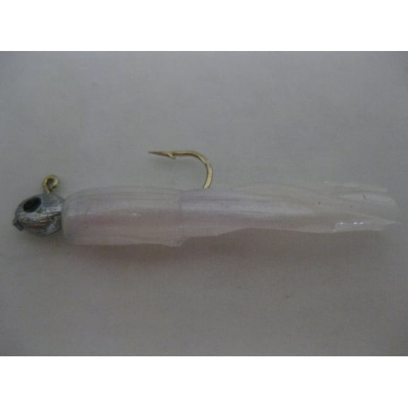 Canyon 10347 Mini Jig, 1 1/2", 1/32 oz, Pearl White, 3/Pack