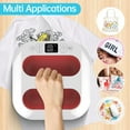 thumbnail image 4 of Heat Press Machine, Adjustable Temperature Vinyl Shirt S Heat Press Shutdown Safety Function Press Heat And Auto Shutdown And Vinyl Shirt Iron Press Heat Function Sublimation ., 4 of 6