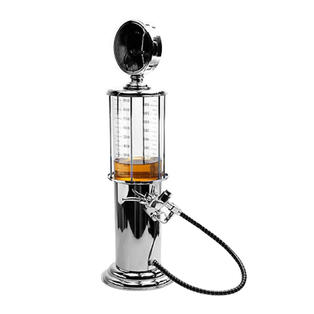Gas Station Style Liquor Decanter for Beer Mini Bar Accessories Liquid