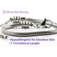thumbnail image 2 of Hot Dog Jewelry | Hot Dog Bracelet Hypoallergenic Stainless Steel Snake Chain Charm Bracelet Food Jewelry and Mini Food Novelty Jewelry Gift for Men or Women Great Junk Food Novelty Jewelry for Women, 2 of 9