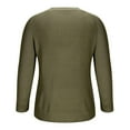 thumbnail image 6 of ZCFZJW Mens Crewneck Sweater Lightweight Casual Fall Winter Waffle Knitted Pullover Jumper Tops Raglan Sleeve Knitwear Sweaters Army Green XXXL, 6 of 6