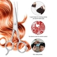 thumbnail image 4 of Herramientas de limpieza Irfora Acero inoxidable de la barba tijera bigote tijera de afeitar Tijeras de pelo recortador de cejas Bang Scissor Irfora Herramientas de limpieza, 4 of 6
