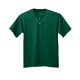 thumbnail image 1 of Camiseta Henley de 2 botones Tek para jóvenes VERDE BOSQUE L A4, 1 of 1