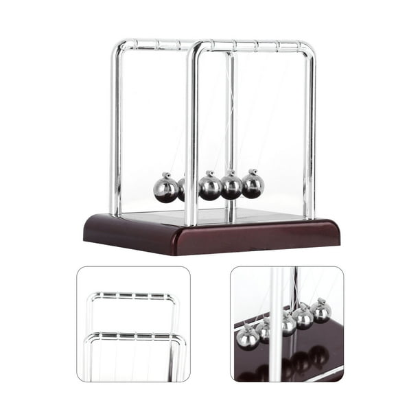 Gatuida Bola De Equilibrio De Newton, Adorno De Escritorio De Metal Y ABS, Decoración Moderna Y Educativa