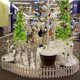 thumbnail image 5 of Valla de plástico blanco para decoración de árbol de Navidad, decoración envolvente para fiesta de boda, jardín en casa en miniatura, 1 Uds., 5 of 5