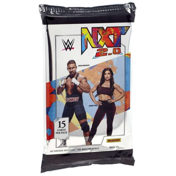 WWE Wrestling Topps NXT 2.0 Trading Card BLASTER Pack (15 Cards)