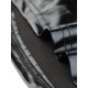 thumbnail image 5 of INSPIRAR CHIC Camisetas sin mangas para mujeres, tops cortos metálicos brillantes, L Negro, 5 of 6