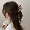 thumbnail image 2 of Large Hair Clip for Women - Durable Plastic Hair Claw with Strong Grip, Sweet & Attractive Design for Parties, Proms, Festivals, Cosplay - 10.5cm Hair Accessory for All Hair Types, 2 of 5