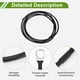 thumbnail image 5 of Cable Inversor de Batería de Cobre Estañado de 3/8" Terminal Universal de 7 AWG 9FT 1 Pc Negro, 5 of 7