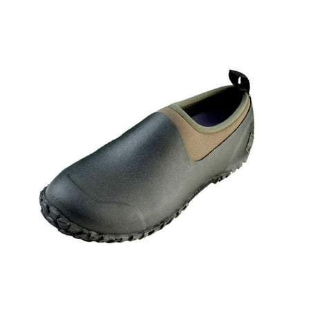 Muck Shoes Mens Muckster II Rubber Waterproof Low Moss Green (Best Rubber Shoes Brand)
