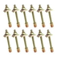 thumbnail image 4 of 12x Muebles Conectores de muebles Hardware de fijación con tuercas accesorios de acero M8 para el escritorio de la oficina del marco de la cama M8x80 mm, 4 of 8