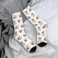 thumbnail image 5 of Logiee Pugs Print Adult Socks for Men & Women,Calf Socks, Ankle Socks,Boots Socks,Breathable Casual Sock,Unisex Crew Socks, 5 of 6