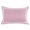 Pink, variant on Turquoise Geometric Toddler Pillow Covers 16x24 Inch, White Greek Key Design Abstract Modern Art Decorative Pillowcase with Zipper, Microfiber Breathable Throw Pillowcases for Sofa Bed Living Room