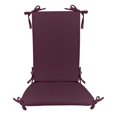 thumbnail image 1 of RSH Décor - Indoor / Outdoor Foam Rocker Rocking Chair Pad Cushions Made with Weather Resistant Solid Lilac Fabric, 1 of 5