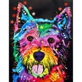 thumbnail image 3 of Dean Russo Collection 12x14 Black Modern Framed Museum Art Print Titled - Westie, 3 of 5