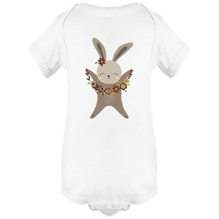 

Cute Beige Happy Rabbit Bodysuit Infant -Image by Shutterstock 24 Months