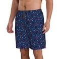 thumbnail image 2 of Balery Tennis Racket Traje de Baño Estilo Hawaiano para Hombre, Shorts de Secado Rápido con Bolsillos-Medium, 2 of 6