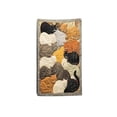 thumbnail image 4 of Portable Flocking Cats Sleeping Patterns Blanket Wearable Blanket  Blanket Warm Body Cover Cold Protection Warm Cloak Plus Velvet Warm Flannel, 4 of 5