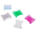 thumbnail image 6 of 50pcs Plastic Embroidery Cross Stitch Wire Wrap Winding Board Thread Bobbins, 6 of 6